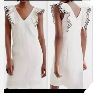 J. Crew off-white shift dress